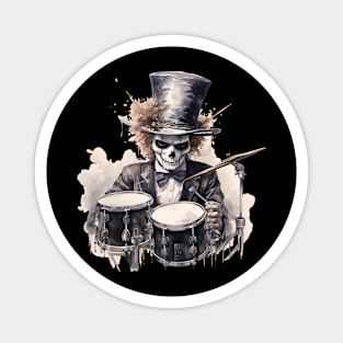 rock and roll drummer Magnet